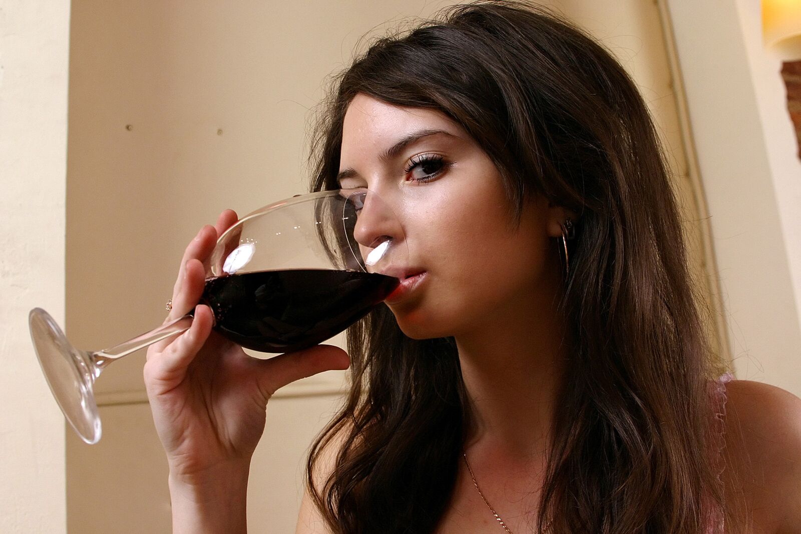 Beautiful Dark-haired Teen Uses Pussy Pump On Herself
