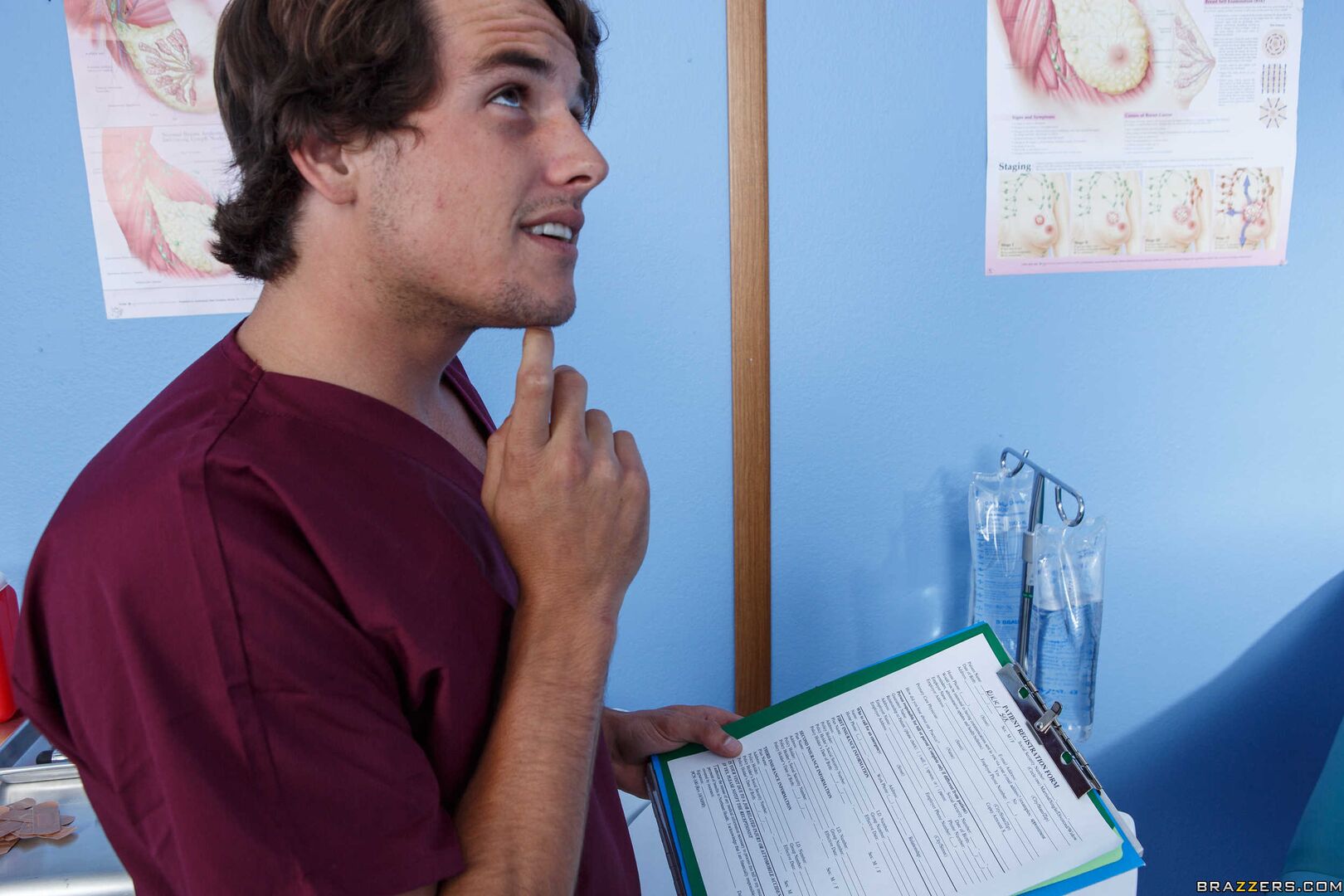 Peeping Nurse Learns a Lesson