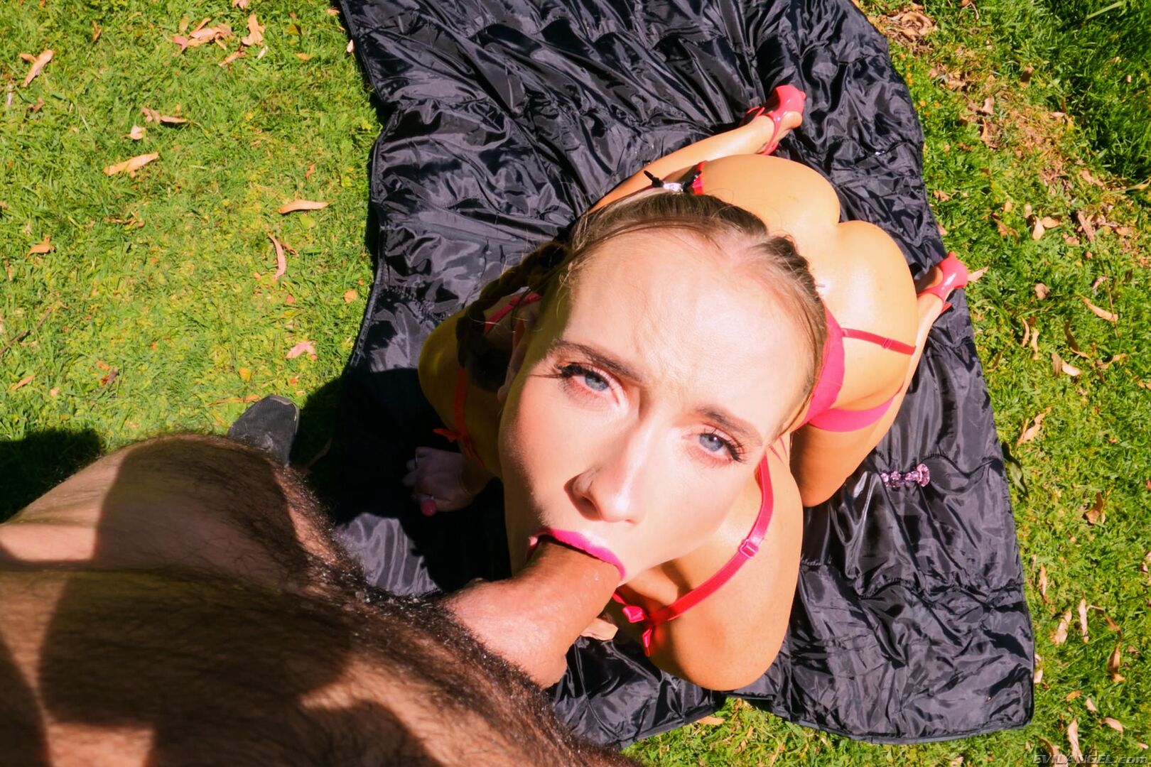 Cover Me In Sun, Oil & Cum