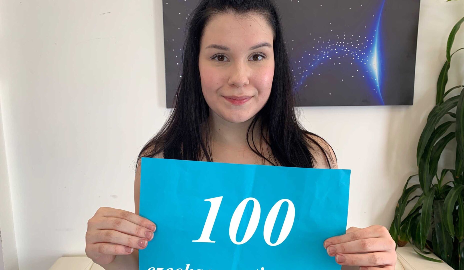 Cute teen at porn casting