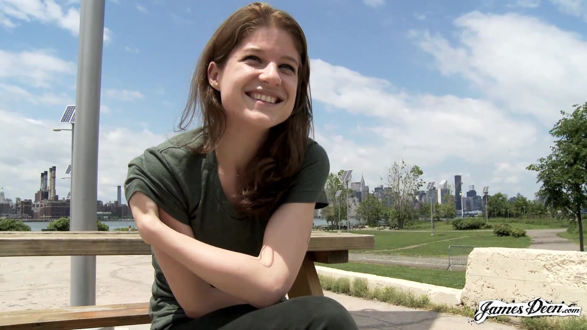 Luna Bast Fucks James Deen in Her Friend's Apartment